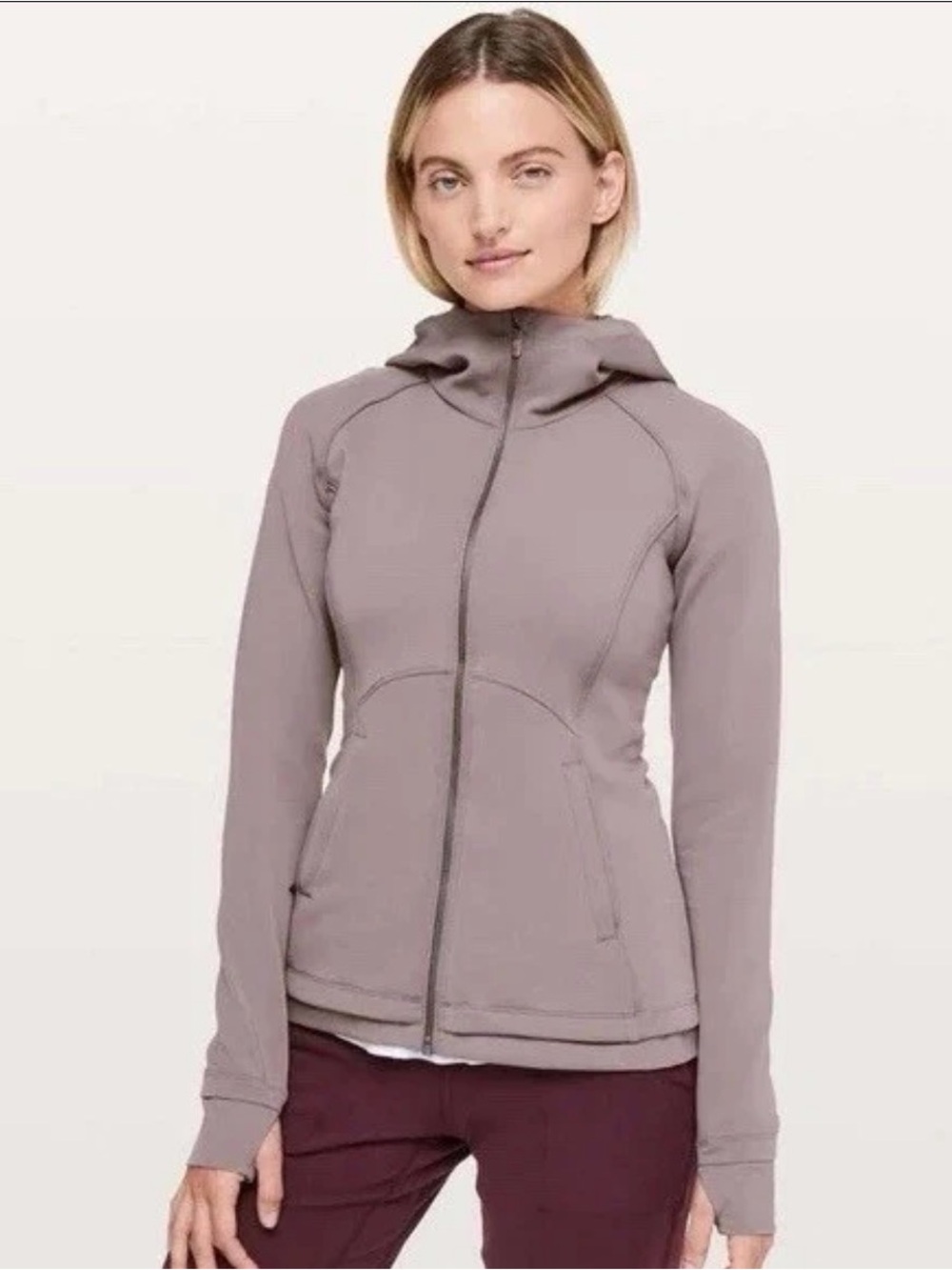 Lululemon Women's Stopover Full-Zip Hooded Jacket - size 4
